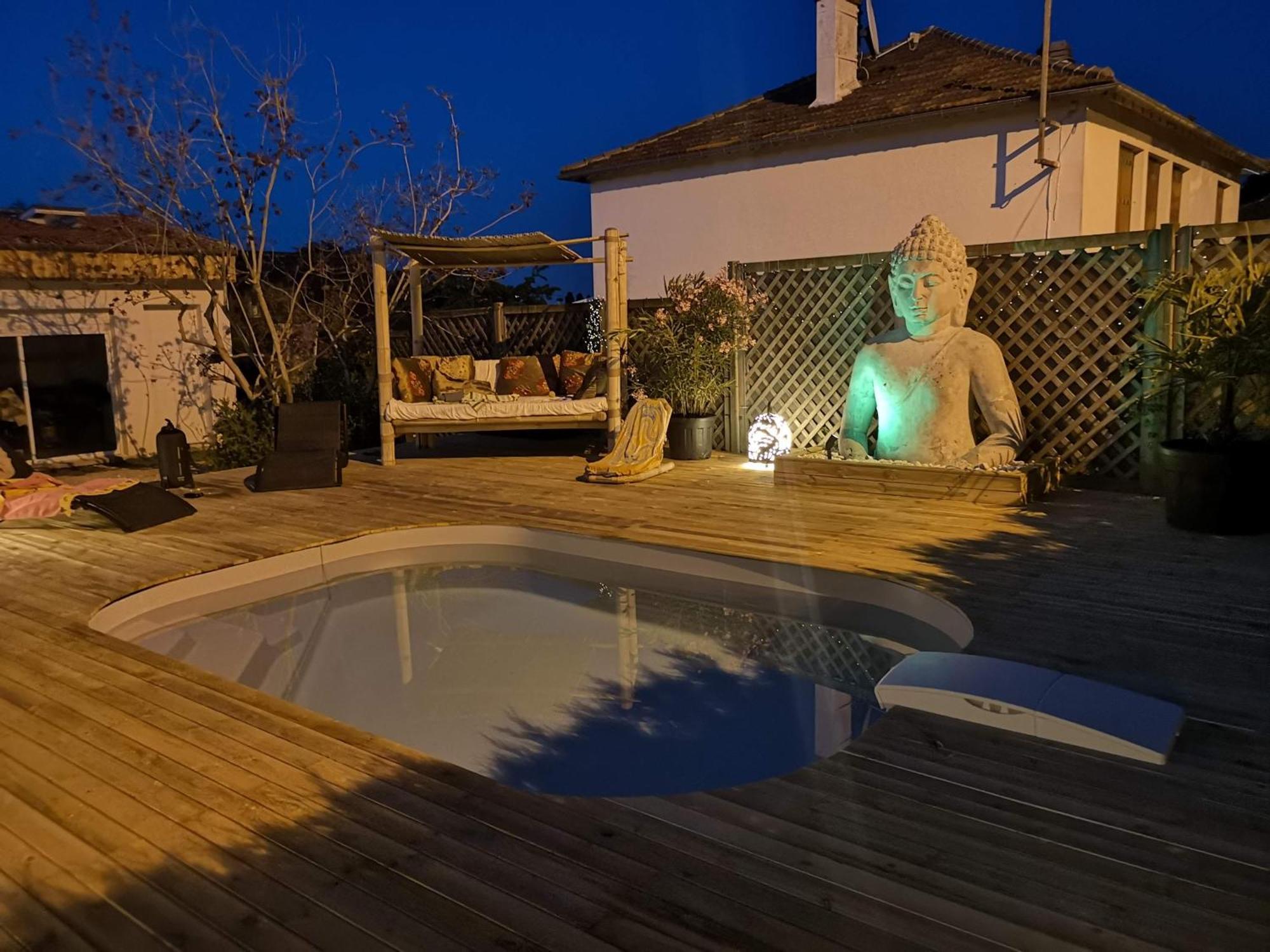 La Serenite Balinaise, Chambre Et Sdb Privee, Jardin , Piscine Et Jacuzzi En Saison, Pres De Chantilly, Parc Asterix Et Cdg Et Paris En 20' Orry-La-Ville Εξωτερικό φωτογραφία