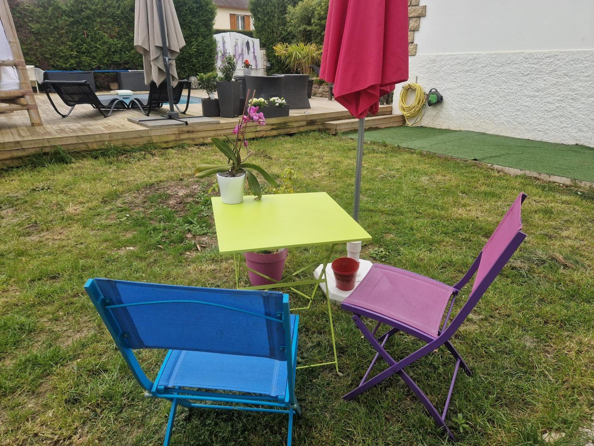 La Serenite Balinaise, Chambre Et Sdb Privee, Jardin , Piscine Et Jacuzzi En Saison, Pres De Chantilly, Parc Asterix Et Cdg Et Paris En 20' Orry-La-Ville Εξωτερικό φωτογραφία