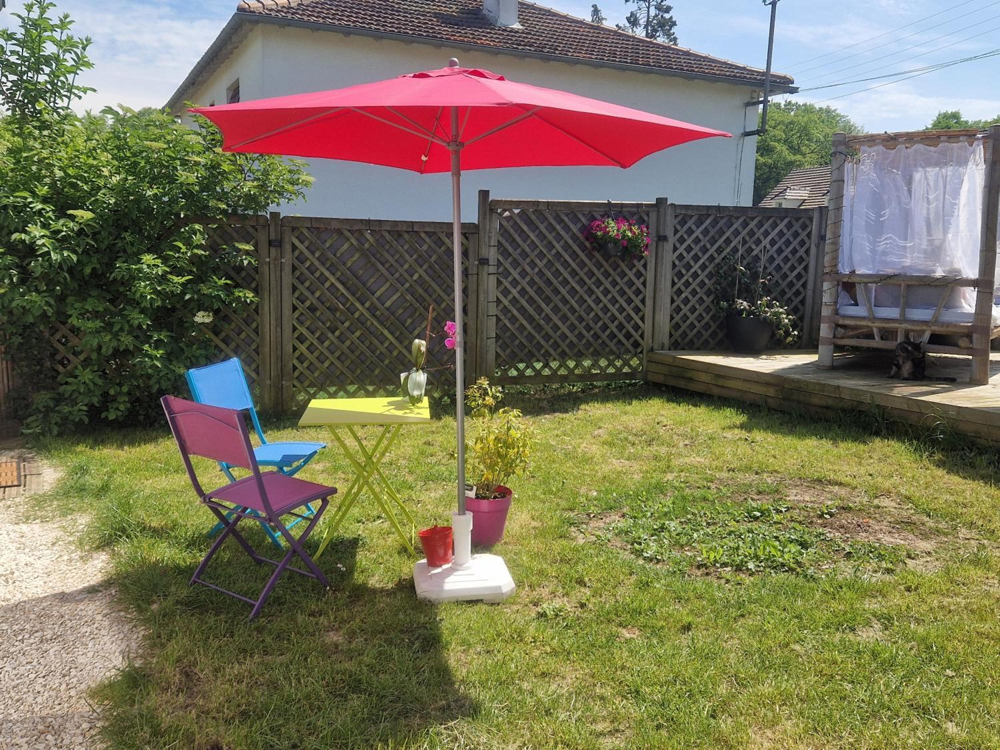 La Serenite Balinaise, Chambre Et Sdb Privee, Jardin , Piscine Et Jacuzzi En Saison, Pres De Chantilly, Parc Asterix Et Cdg Et Paris En 20' Orry-La-Ville Εξωτερικό φωτογραφία